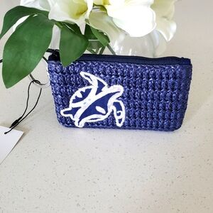 NWT Vera Bradley Straw Zip ID case